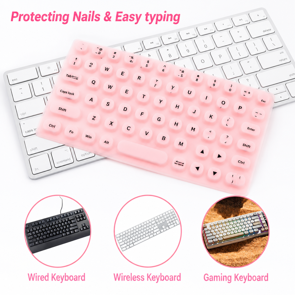GLUEY Universal External Keyboard