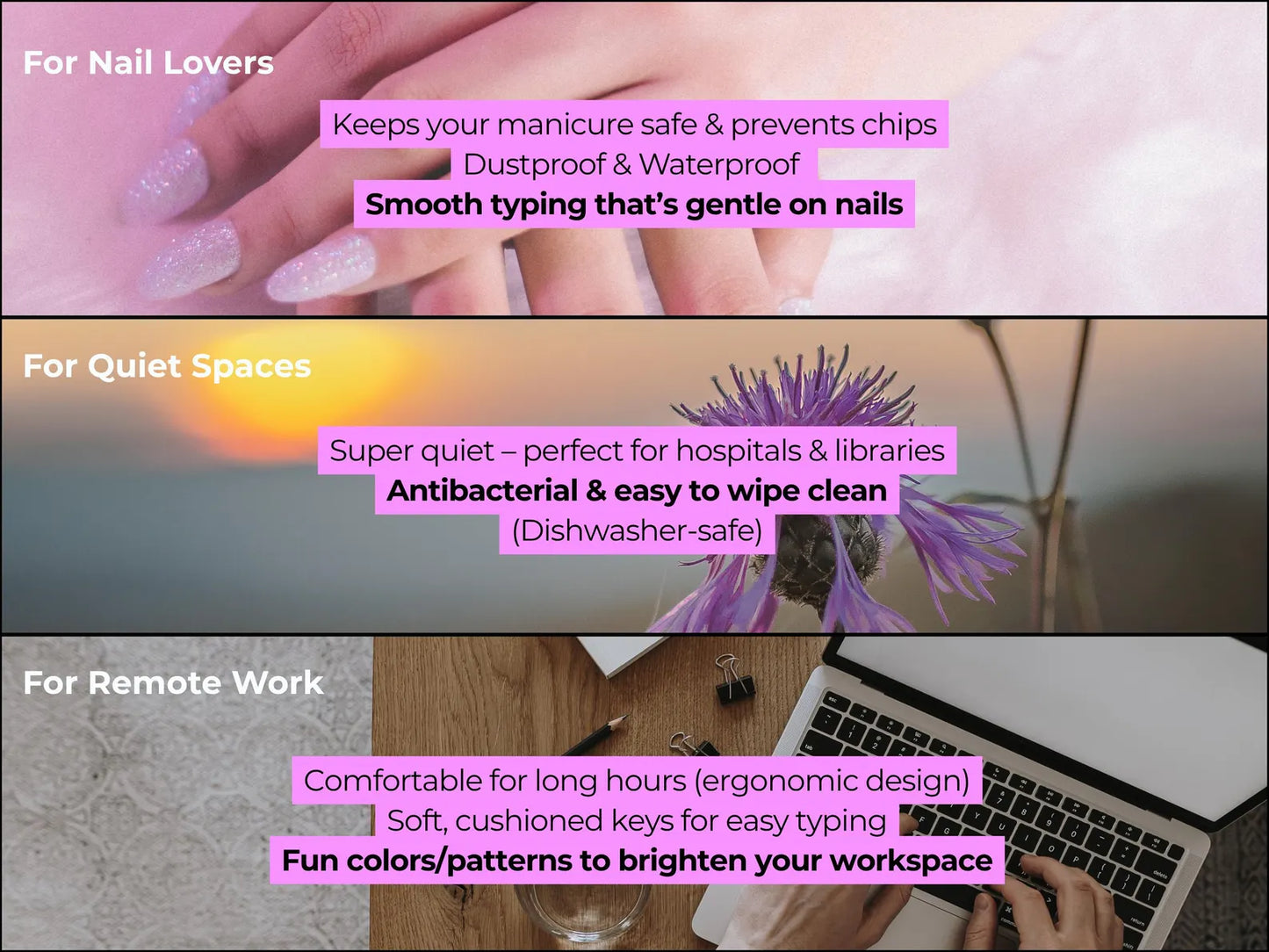 SOFTY Specialized Silicone Keyboard